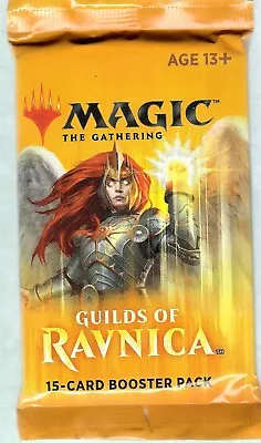 Magic  Guilds Of Ravnica  15-Card Sealed Booster Pack X3 • $16.95