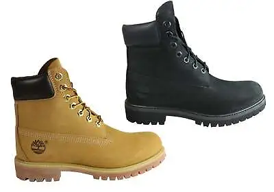 Timberland Mens Comfortable Lace Up 6 Inch Premium Waterproof Boots - Leather • $214.95