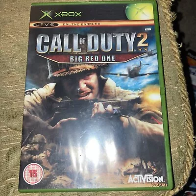 Call Of Duty 2 Big Red One For Microsoft Xbox (Original) - Free Delivery • £5