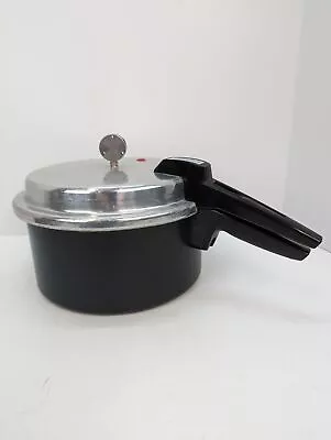 Mirro M0646 6 Qt 5.7L Aluminum Black Pressure Cooker Complete • $19