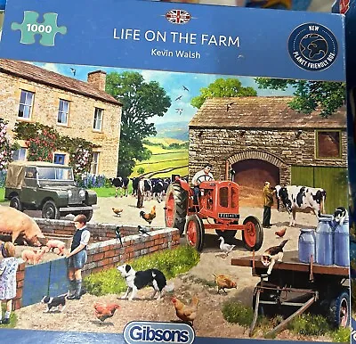 Gibsons 1000 Piece Life On The Farm • £6.99