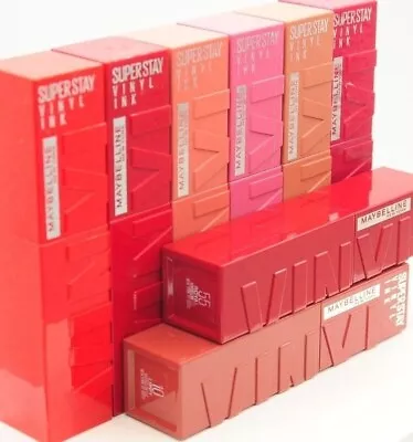 *SALE!* Maybelline Superstay Vinyl Ink 16Hr Longwear Liquid Lipstick YOU CHOOSE • $10.49