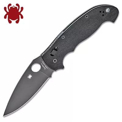 Spyderco Manix 2 XL S30V DLC Blade Black G10 Handles C95GPBBK2 Authorized Dealer • $189.60