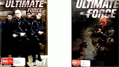 Ultimate Force: Series 1 & 2 (DVD 4 Discs) NEW • £17.99