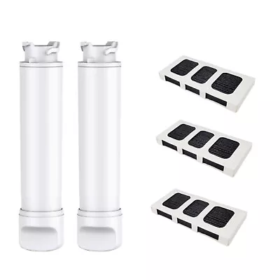 $39.99 • Buy Fridge Water Filter +Air Filter Set For Electrolux WHE7074SA ACC208 EHE6899BA