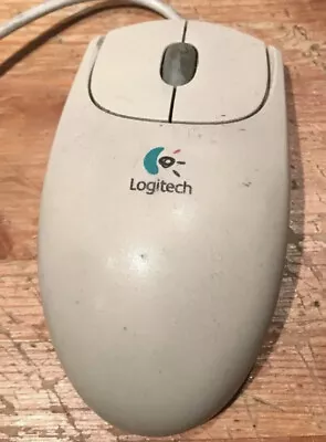 Vintage PS2 Logitech First/ Pilot Wired Wheel Mouse • £5.99
