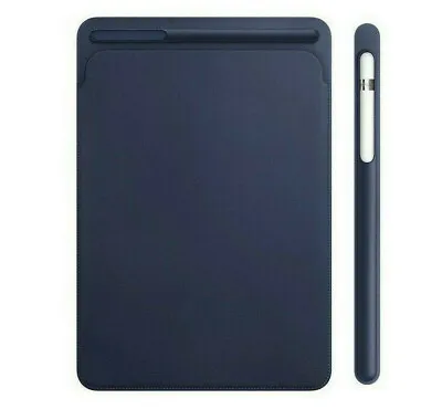 £39.90 • Buy GENUINE Apple IPad Pro 10.5  Leather Sleeve Cover Case MPU22M/A | Midnight Blue