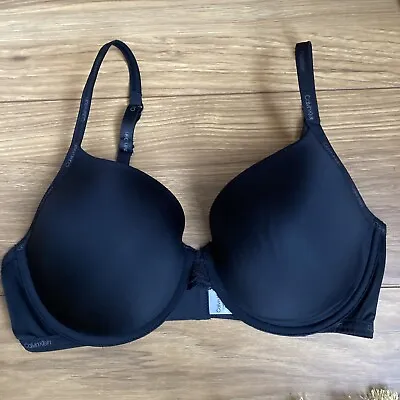Ladies Calvin Klein Black Bra Size 36D. ( Slightly Used) • £9