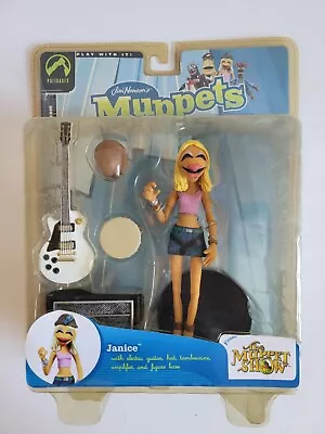 The Muppet Show Janice Electric Mayhem Guitarist Pink Shirt By Palisades Toys • $100