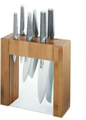 Global 79585 Ikasu Knife Block Set 7pc • $399