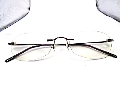 Marchon AIRLOCK 2 760/6 62 Purple 51-20-135 Rimless Eyeglasses Frames • $29.49
