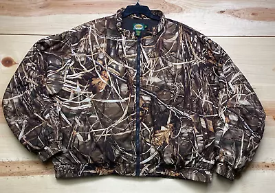 Cabela's Jacket Mens XXXL Brown Full Zip Camo Advantange Max 4 HD Hunting • $49.99