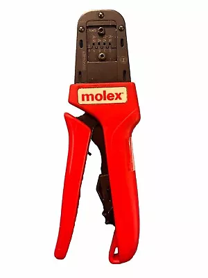 Molex 63819-0800 D Hand Crimp Tool 1.57mm Pin & Socket Terminals AWG 30-24 SPOX • $245