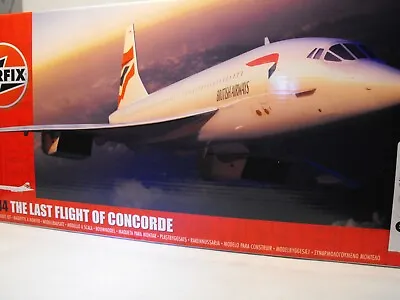 £34.95 • Buy MODEL CONCORDE SCALE 1:144 Plastic Construction KIT INCLUDING PAINTS AND CEMENT