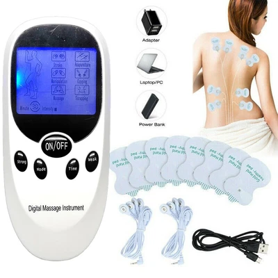 £10.99 • Buy Tens Machine Unit Electrical Massager Pulse Muscle Stimulator Back Pain Relief