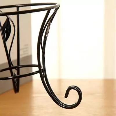 Metal Outdoor Indoor Flower Pot Plant Stand Garden Decor Rack Flower • £10.65