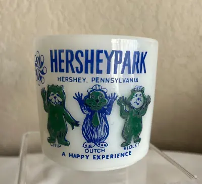 Vintage Federal Glass Hershey Park Coffee Mug • $24.50