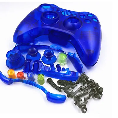 Full Shell Cover Buttons Mod Replacement For Xbox 360 Wired/Wireless Controller • $15.78