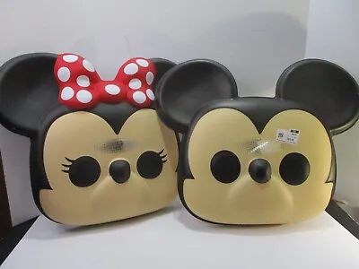 Mickey Minnie Mouse Masks Costume Set 2 14x15 POP Disney Halloween Adult New • $39.99