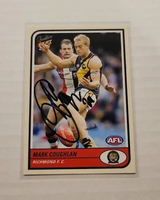 $9.95 • Buy Richmond Tigers - Mark Coughlan Signed Afl 2005 Select Card