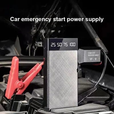 12V 20000MAH Car Emergency Battery Jump Starter Start Booster W/LED Power Pack • £19.80