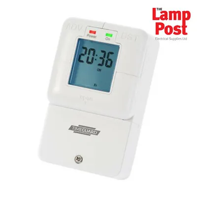 Timeguard NTT08 7 Day Slimline Electronic Immersion Heater Timeswitch Timer • £42.99