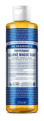 Dr Bronner Castile Liquid Soap - All Size And Scents • £10.74