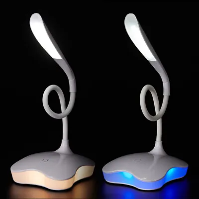 $10.39 • Buy Dimmable LED Desk Light Touch Sensor Table Bedside Reading Lamp With Night Light