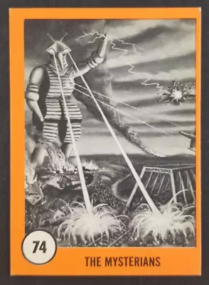 Vintage 1961 Mysterians Horror Monster Nu Card #74 (Soft Corners) • $12.95