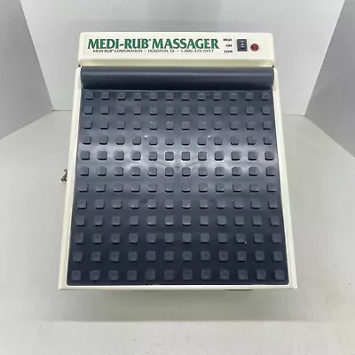 Medi-rub 2-speed Foot Massager ~ Professional Massage Machine Made In Usa • $49.99