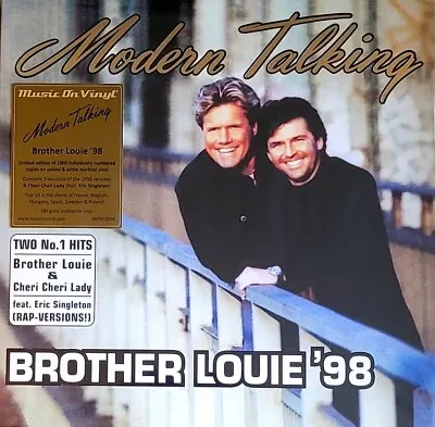 Modern Talking Brother Louie '98 New - 180-gram Colored Vinyl Lp    New Sealed • $33.98