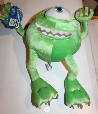 Monsters Inc Mike Wazowski 14 In Posable Plush Disney Store NWT • $19.99