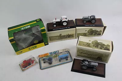 Tractors Diecast Britains John Deere 6150R Matchbox Atlas Editions Models Boxed • £0.99