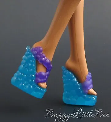 Monster High Doll Create A Monster Sea Monster Add On Bubble Shoes Wedge Sandals • $7.49