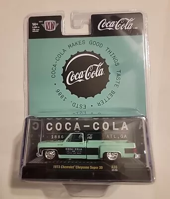 M2 Machines Coca-Cola 1973 Chevrolet Cheyenne Super 30 ( A38 24-06 ) 🔥 • $18