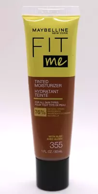 Maybelline Fit Me Tinted Moisturizer For All Skin Types 1oz 355 • $7.64