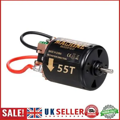 F540 55T Brushed Motor Waterproof For 1/10 RC Crawler Axial SCX10 JL Car GB • £11