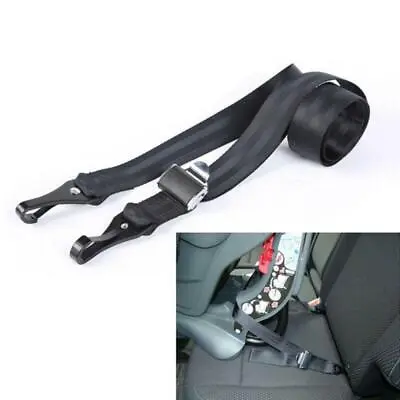 Universal Dual Hook ISOFIX Latch Seat Belt Strap For Car Baby Child Safety Seat • $29.08