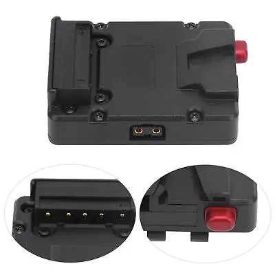 $19.24 • Buy V‑Lock Battery Mount D‑Tap Output Plate Adapter For V Lock Mount Camera Batt ZIN