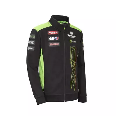 Kawasaki Genuine  WSBK 2023 Motorcycle Bike Offical Team Mens Sweatshirt Gift • £90.95