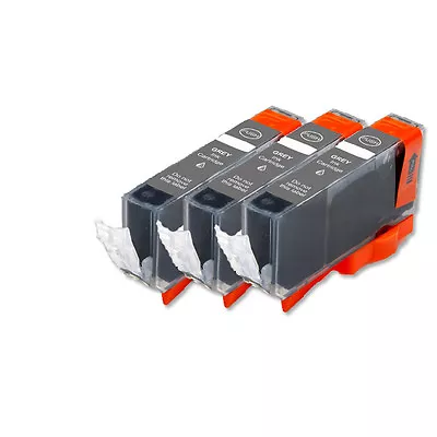 3 PK GRAY Ink Cartridge Plus Chip For Canon CLI-226 MG6120 MG6220 MG8120 MG8220 • $6.56