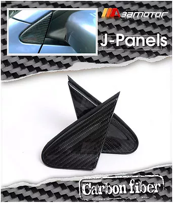 Carbon Fiber Mirror Side J-Panel Fits Mitsubishi Evolution VII VIII IX EVO 7 8 9 • $123.49