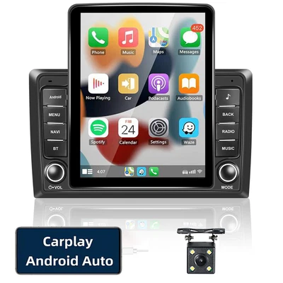 $178.49 • Buy 9.5  Apple CarPlay Radio Car Stereo Radio Android 10.0 GPS Wifi 2DIN + Camera