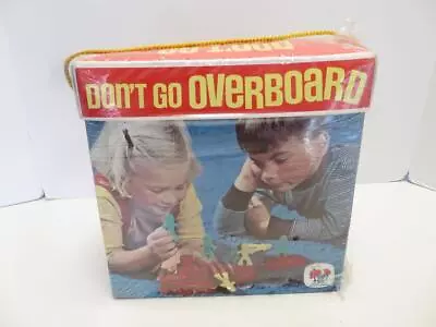Vintage Board Game DON T GO OVERBOARD 1971 Schaper • $17.76