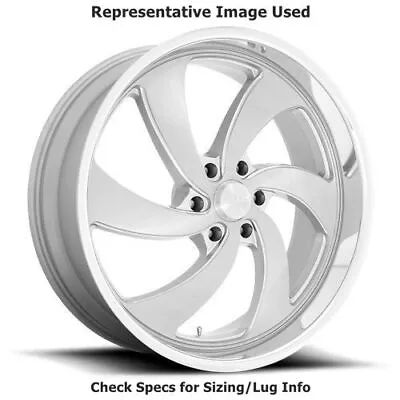 US Mag 1PC U134249077+25R Desperado 24 X9  Wheel - Silver Brushed Face NEW • $525