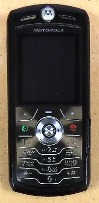 Motorola SLVR / Sliver L7 - Black ( Unlocked ) Very Rare International Phone • $50.99