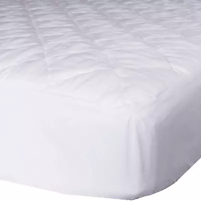 Quilted Mattress Pad Cotton RV Motorhome Bunk Bed Camper Matress Cover Protector • $172.93