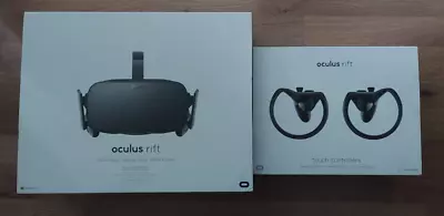 Oculus Rift CV1 VR Full Set Bundle - VGC Oculus Refurbished • £129