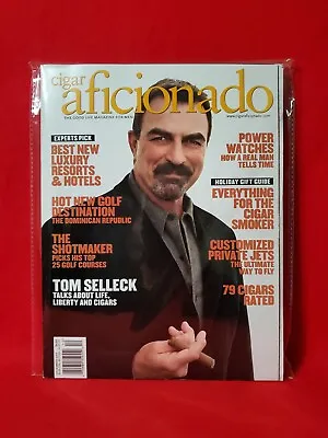 $9.88 • Buy Cigar Aficionado December 2007 Magazine Tom Selleck