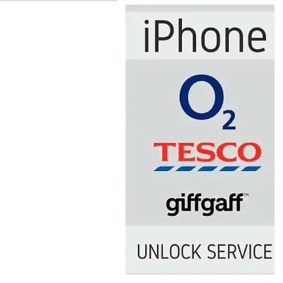 O2 IPhone Unlocking Service 02 Tesco Giffgaff Only IPhone 4 Till IPhone 14 • £1.50